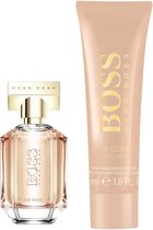 Geurengeschenkset - Hugo Boss The Scent - Eau De Parfum 30 ml - Body Lotion 50 ml