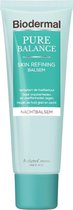 Biodermal Pure Balance Skin Refining Balsem Nachtcreme - Nachtcreme met  hyaluronzuur - Bij onzuiverheden en oneffenheden - 50ml