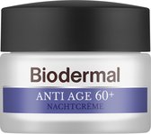 Biodermal Anti Age nachtcrème 60+ - Nachtcrème met niacinamide & sheaboter - Voedt en hydrateert intensief - Nachtcreme anti rimpel voor vrouwen - 50ml