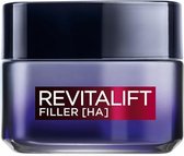 L’Oréal Paris Revitalift Filler Nachtcrème - 50 ml - Anti Rimpel