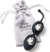 Fifty Shades of Grey Delicious Pleasure Vaginale Balletjes - Kralen & Kogels - Zwart