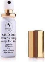 Stud 100 Delay Spray 12ml Origineel - Erectie Vertragen - Klaarkomen Uitstellen - Langer gemeenschap - Dragon 6000 Alternatief