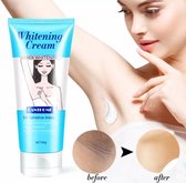Sensitive area Whitening cream voor ( ster, bikinilijn, ellebogen, knieën, oksel )