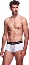 Envy Transparante Mesh Herenshort - Wit