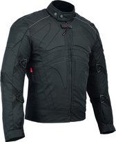 BULLDT - Motorjas Textiel - Cordura - Zwart - Waterdicht - Maat XXL