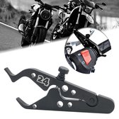 Motor24™ - Motorfiets cruisecontrol zwart - motor brommer scooter cruise control - sterk aluminium - Geen verzendkosten