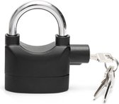 Hangslot Schrijfrem Slot Met Alarm - Schrijfremslot Padlock Met Sirene Voor Scooter & Motor - Motorslot Remschijfslot