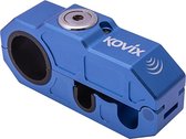 Kovix KHL-B Motor Scooter Grip Lock Handvat Voorrem Slot met 120db Alarm Blauw