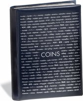 muntenalbum voor 96 munten, met 8 bladen voor elk 12 Munten