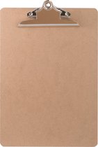 LPC  Klembord - clipboard - hout/mdf/hardboard- A4 -145 mm butterfly klem