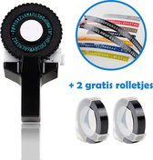 Lettertang - Zwart - Incl. 2 gratis printrollen