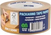 Papieren Verpakkingstape |Milieuvriendelijk |Recycleerbaar 50 m x 5 cm