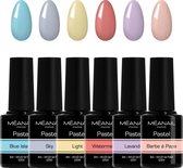 Gellak - MEANAIL - Vegan & Cruelty Free - DREAM PASTEL - Gel nagellak - 6 x 8ml