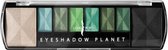 Lovely Pop Cosmetics - Oogschaduw Palette - Planet Earth - met lange applicator - 8 kleuren: wit / blauw / groen / zwart - 1 doosje met 9 gram inhoud - afmeting doosje: 14,7 x 4,4 centimeter