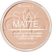 Rimmel London Stay Matte Pressed Powder - 005 Silky Beige