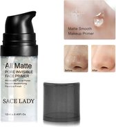 Sace Lady All Matte Pore Invisible Face Primer 12ml - Primer -  Make-up - Gezichtsverzorging - Poriën - Huidverzorging