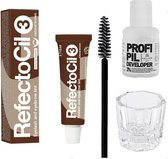 Refectocil Henna Set Incl. Brush & Mengglas #3 Natuurlijk Bruin