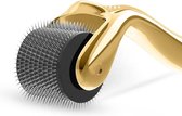 Titanium Dermaroller 1.5 mm Micro Naaldjes Goud Gezichtsroller Acne Rimpels Cellulitis Littekens Striae Haargroei