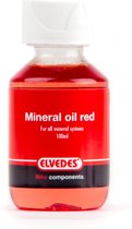 Elvedes mineraal olie - remvloeistof 100ml rood