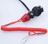 Dodemansknop - Dodemanskoord - Kill Switch - Motor, Scooter & Brommer - Universeel - 12V - Buzz Products