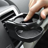 Universele Zwarte Bekerhouder Auto | Blikjeshouder Ventilatierooster | Auto Drankhouder | Car Can Holder / Frisdrank houder voor voertuig