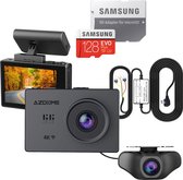 AZDome M10 Pro dashcam voor auto - Continue voeding - Rear cam - 128gb