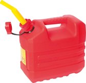 Eda Benzine Jerrycan - Met Tuit - 10 Liter - Rood