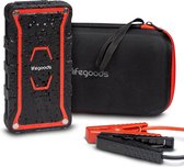 LifeGoods Jumpstarter - 12V - 1000A - 13.000 mAh - LED-lamp - Rood/Zwart