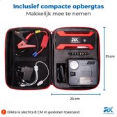 Jumpstarter met luchtcompressor – 12V accu lader - Auto jumpstarter – Multifunctioneel – 12000mAh – Inclusief opberger – Starthulpfunctie – SOS