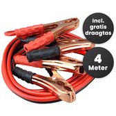 Relaatable® - Startkabels – Startkabels auto - Jumpstarter – Voor benzine & dieselmotoren - Met draagtas - 4 meter