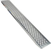 Datona® - Aluminium Oprijplaat - 150 cm - Super Licht - Antislip - Draagvermogen Van 200 kg