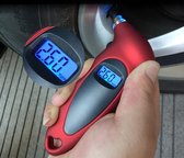 Digitale Bandenspanningsmeter met Led - SpanningsMeter- Banden Indicator -  Bandenspannings Meter - Meet Indicator Rood