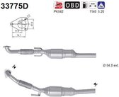 Katalysator geschikt voor o.a. Seat Leon, Seat Toledo, Volkswagen Bora