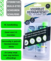 Lifestyle Living Autoruit reparatie set - Vernieuwde hars - Incl. UV Lamp - NL handleiding - Auto accessoires