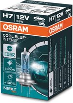 2x H7 LED 5000K lookalike lampen Osram Cool Blue Intense (NEXT GEN) heldere extra witte licht tot 5000 Kelvin en Tot 100% meer helderheid lichtsterkte LED / Xenon Look Koplampen Auto lampen set Dimlicht / Grootlicht