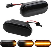 Dynamische Richtingaanwijzers voor Auto - LED Knipperlichten zijkant - Universeel voor o.a. VW, Seat, Ford & Skoda - Waterdicht - Plug & Play - Set Links + Rechts