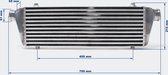 Universele aluminium enkele Turbo INTERCOOLER No.005