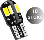 Bee's T10 Led - 10 stuks - Canbus - Foutvrij - Stadslicht - Parkeerlicht - Interieurverlichting - Wit