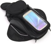 Motortas - Tanktas - Motorbagage met Telefoonhouder / GPS - Zwart - Motorcycle Luggage - Motorcycle Bag