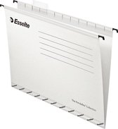 Esselte Classic Hangmap - V-bodem - A4 - 25 stuks - Wit  - Voor Thuiswerken - Ideaal Voor Thuiskantoor