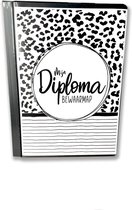 Bewaarmap - Diploma's (A4 formaat) - Zwart/Wit