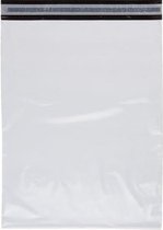100 stuks - Verzendzakken (M) 320 x 420 mm – 50 micron (kleding webshop)