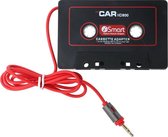 Casette Adapter AUX - auto radio casette naar aux, geschikt voor alle mobile devices met 3.5 mm AUX