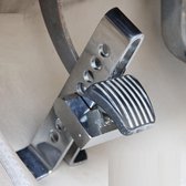 Auto Auto Rvs Anti-diefstal Koppeling Lock Auto Rem Veiligheidsslot Tool Accelerator Pedaal Lock met Sleutels Geschikt voor Clutch Hoogte Onder 19.5 cm