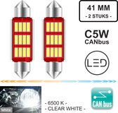 C5W 41mm LED koplampen - 6500K - 2 stuks