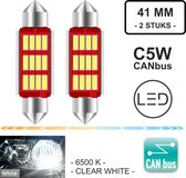 C5W 41mm LED koplampen - 6500K - 2 stuks