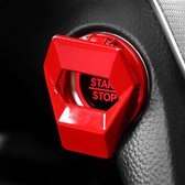 Start-Stop systeem knop - Lamborghini knop - rood - sportcar