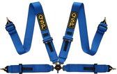QSP FIA Racegordel - 4-punts gordel Budget  - Blauw