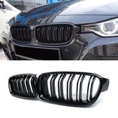 Sport Grille Nieren Bmw F30 F31 F35 3 Serie Glans Zwart M3 Look Exclusieve look LCI Styling