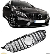 Grill Sport grille 360° past voor Mercedes W205 pre-facelift Panamericana GT zwart / zwart